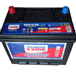 Chloride Exide NS70/12/SBL 12V 65Ah 520CCA Maintenance-Free Car Battery